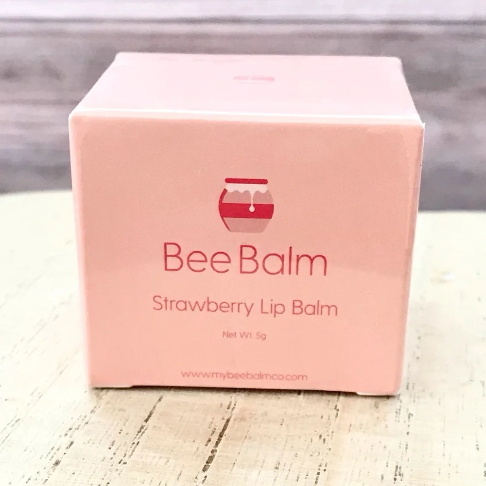 🆕 Bee Balm Strawberry Lip Balm